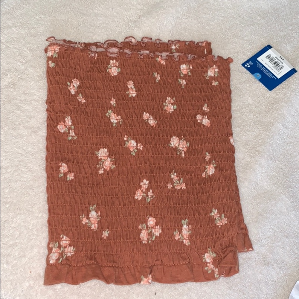 Arizona Floral Tube Top NWT